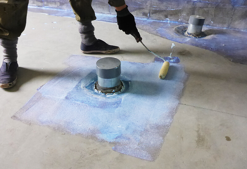 ハルエースコートA ハル硬化剤B (10平米分) アスファルト系塗膜防水材